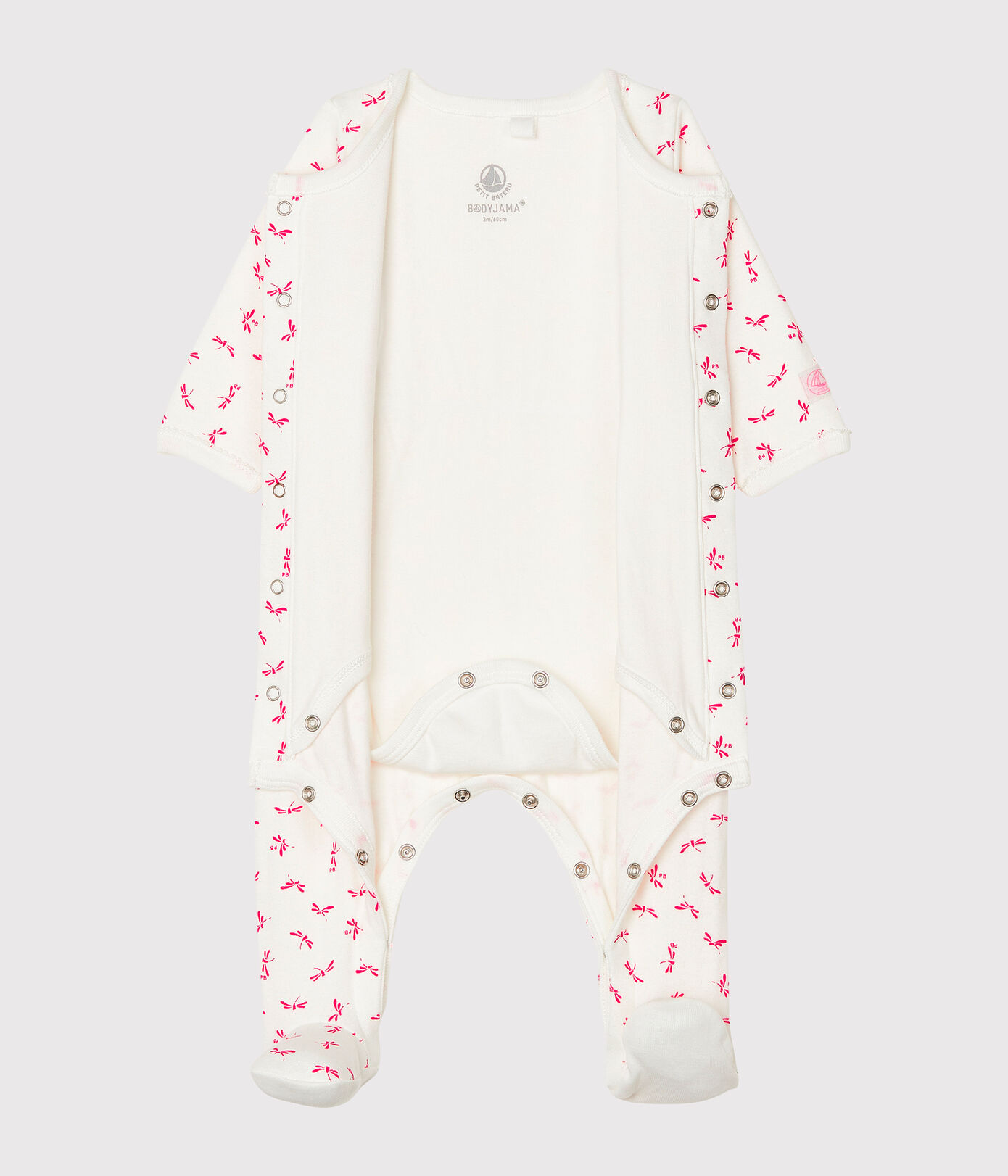 Bodyjama bébé fille en tubique