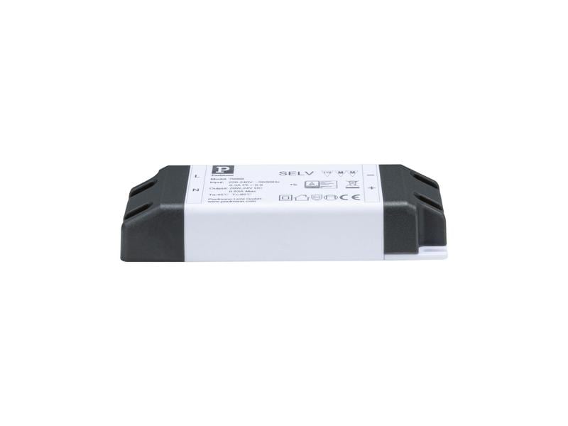 Paulmann Pro Power Supply Zubehör 230/24 V 20 VA Weiss Power Supply für professionelle 24 V ProStrip Silver und Gold