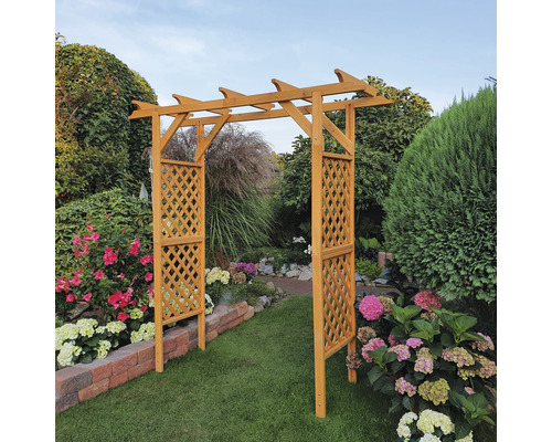 Pergola promadino Bamberg 200 x 51 x 208 cm bruin