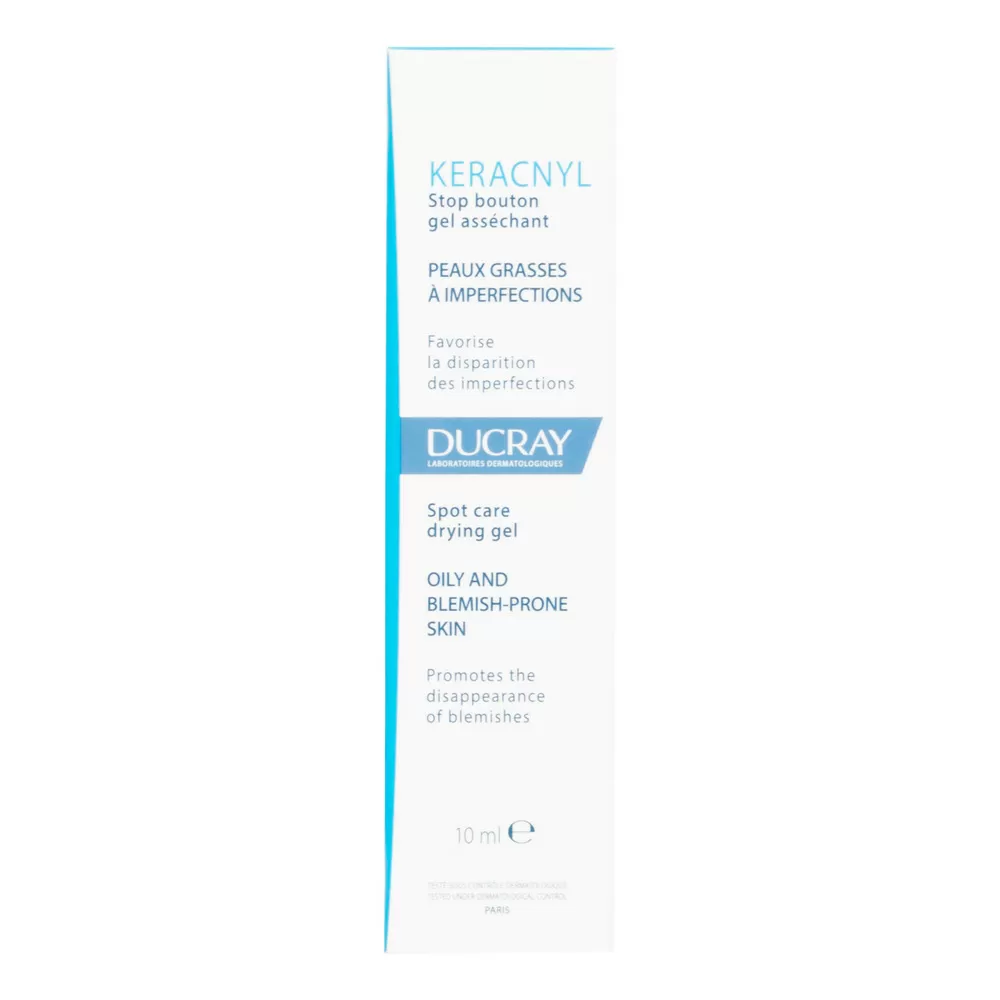 Ducray Keracnyl Spot Care Drying Gel - 10 ml.