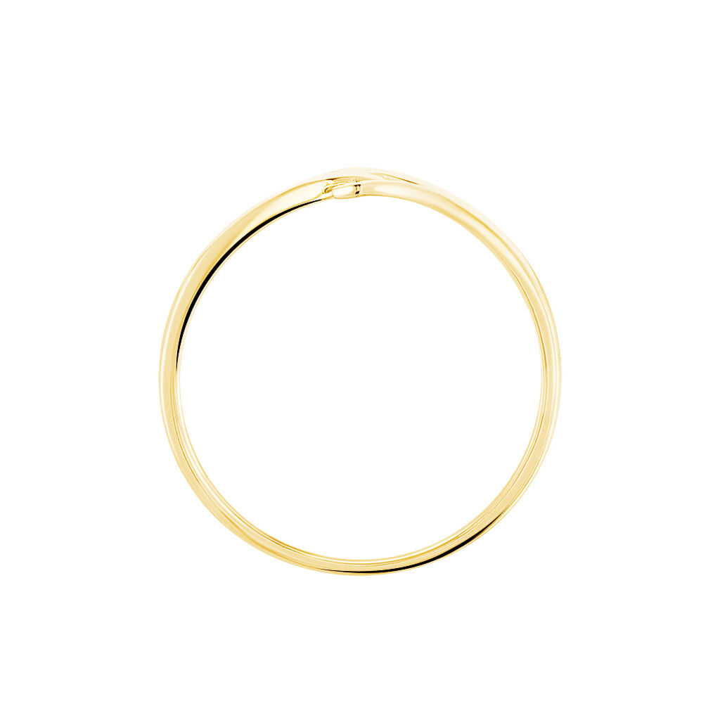 Bague Nelle Or Jaune Diamant