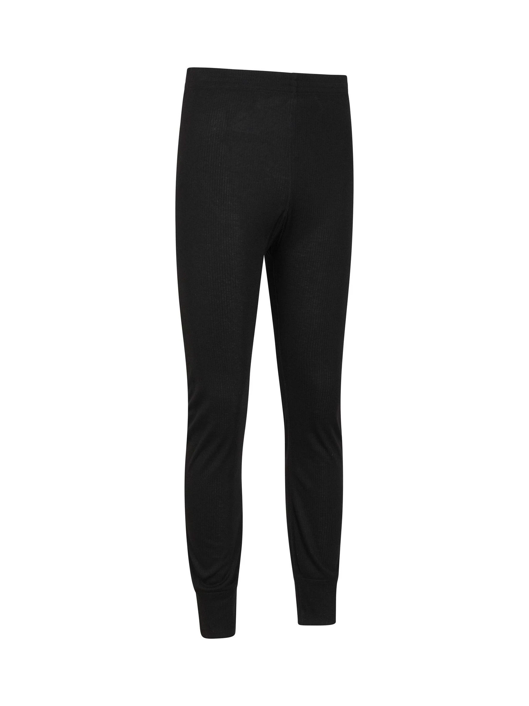 Zwart - Mountain Warehouse Talus Mens Thermal Joggers Multipack