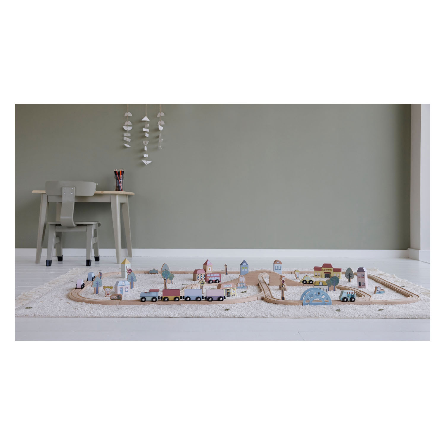 Little Dutch Houten Treinbaan XL - Starterkit FSC