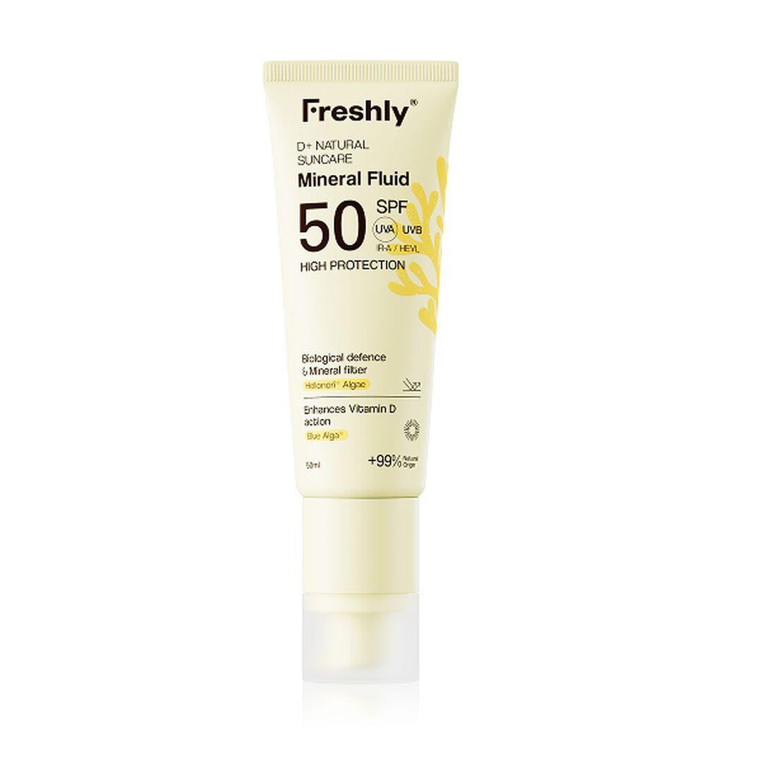 D+ Natural Suncare Mineral Fluid SPF50 - 50ml