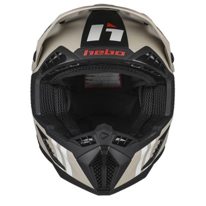 Casque cross Hebo HERITAGE BEIGE 2023 - Beige