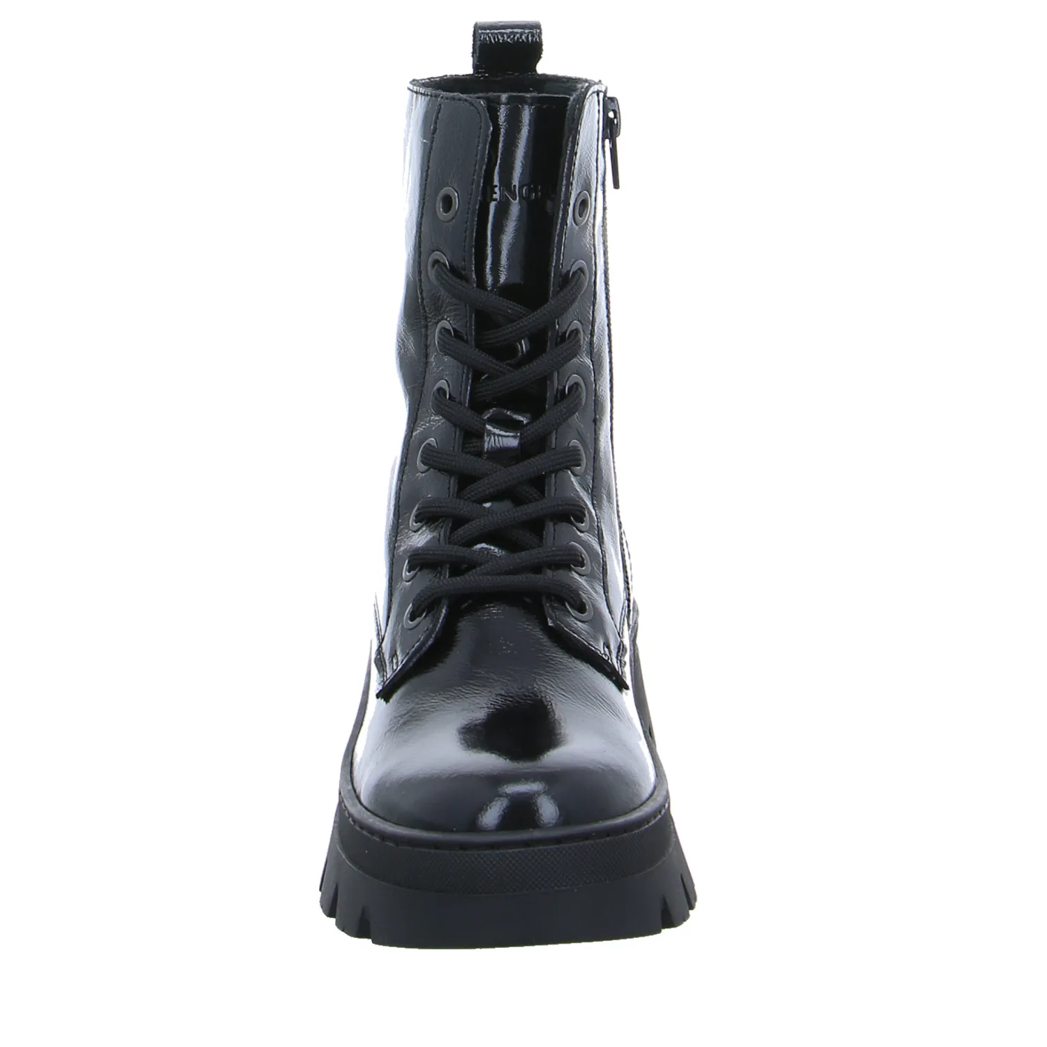 SCHUHENGEL Boot Schwarz Leder