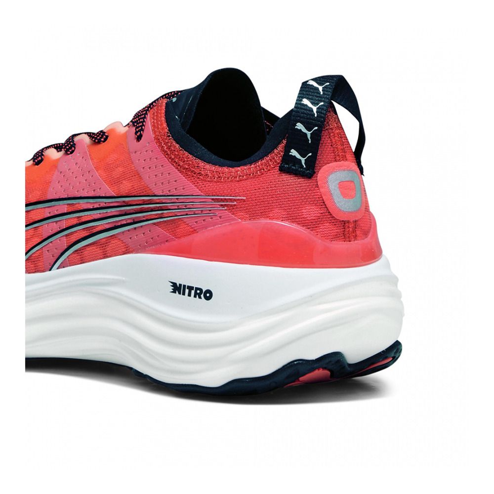 Puma FOREVERRUN NITRO - Chaussures running Femme fire orchid/puma black/puma silver