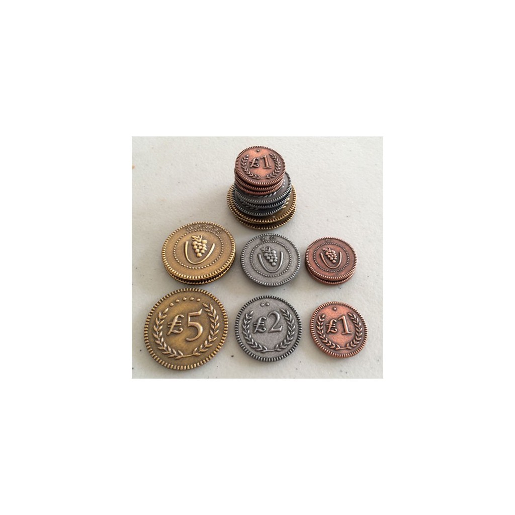 Viticulture - Metal Coins