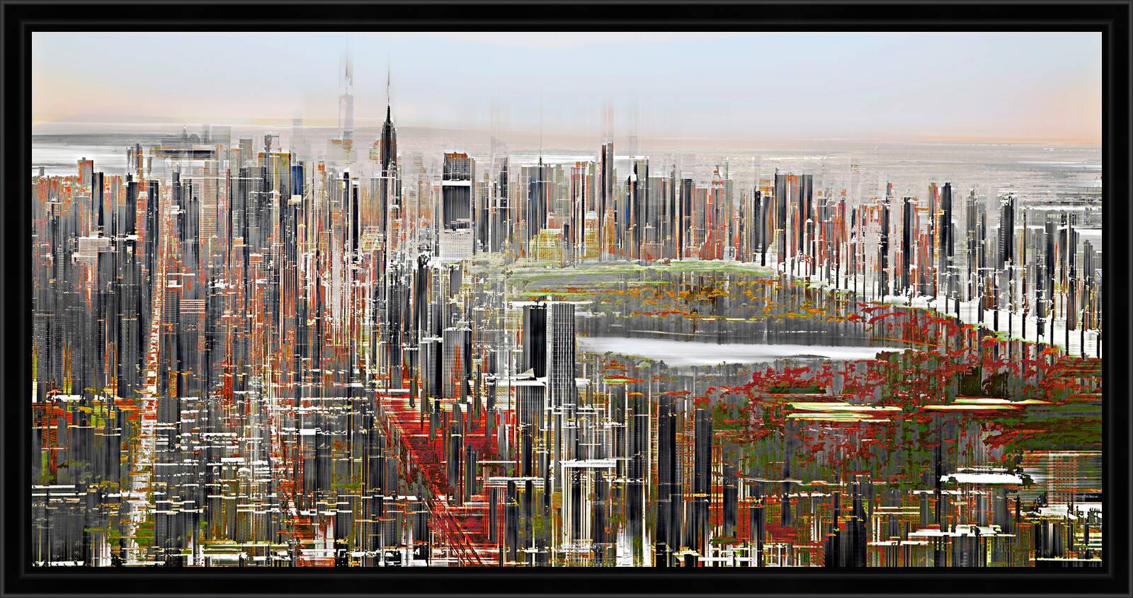 NY Projection LXX by Sabine Wild - Limited Edition. Edition of: 150. Signed.