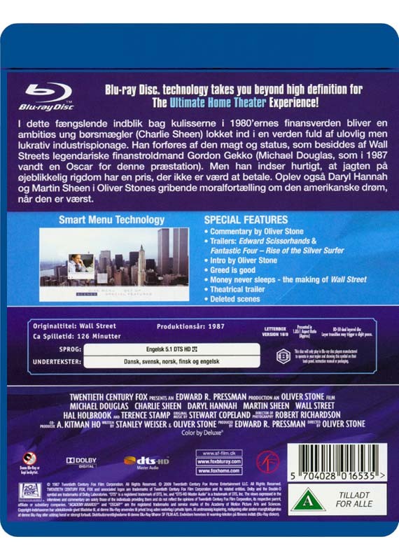 Wall Street (Blu-ray)