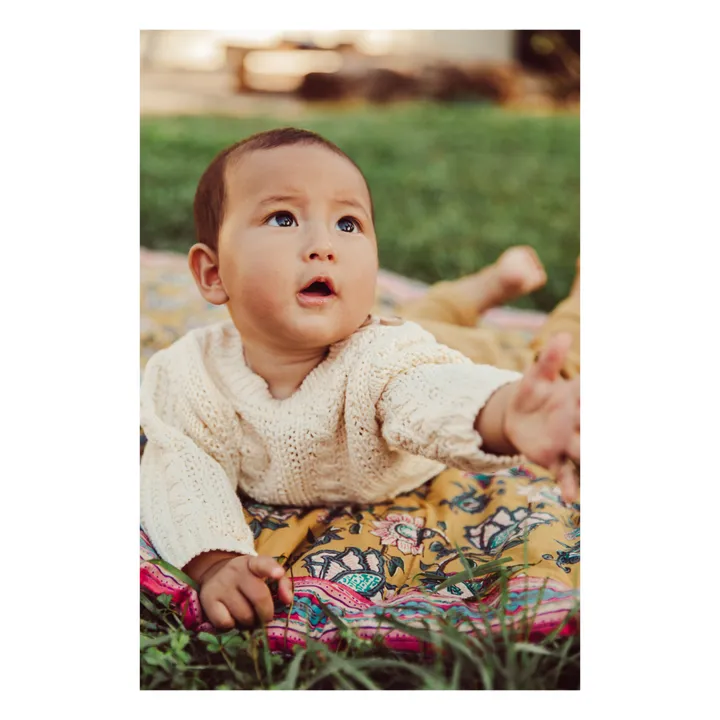 Louise Misha Pull Coton Bio Aliou | Ecru