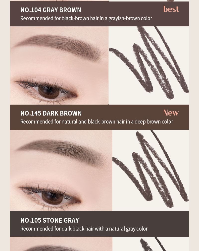 MACQUEEN - My Strong Eyebrow Pencil - 6 kleuren