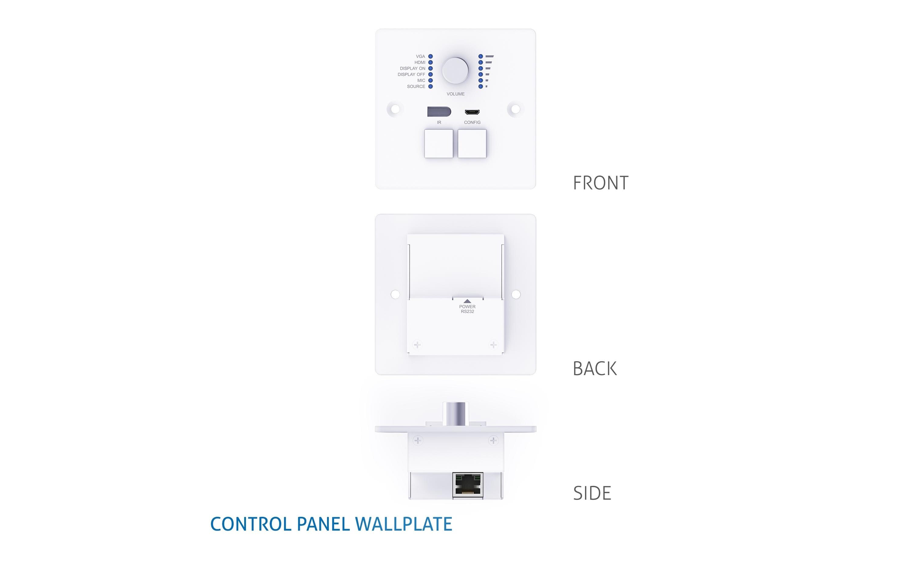 AV-Verteilungssystem PT-PK100 HDMI, VGA, HDBaseT<br>2K Multiformat HDBaseT AV Distribution System