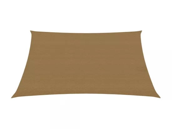 Voile d'ombrage 160 g/m² Taupe 4/5x3 m PEHD