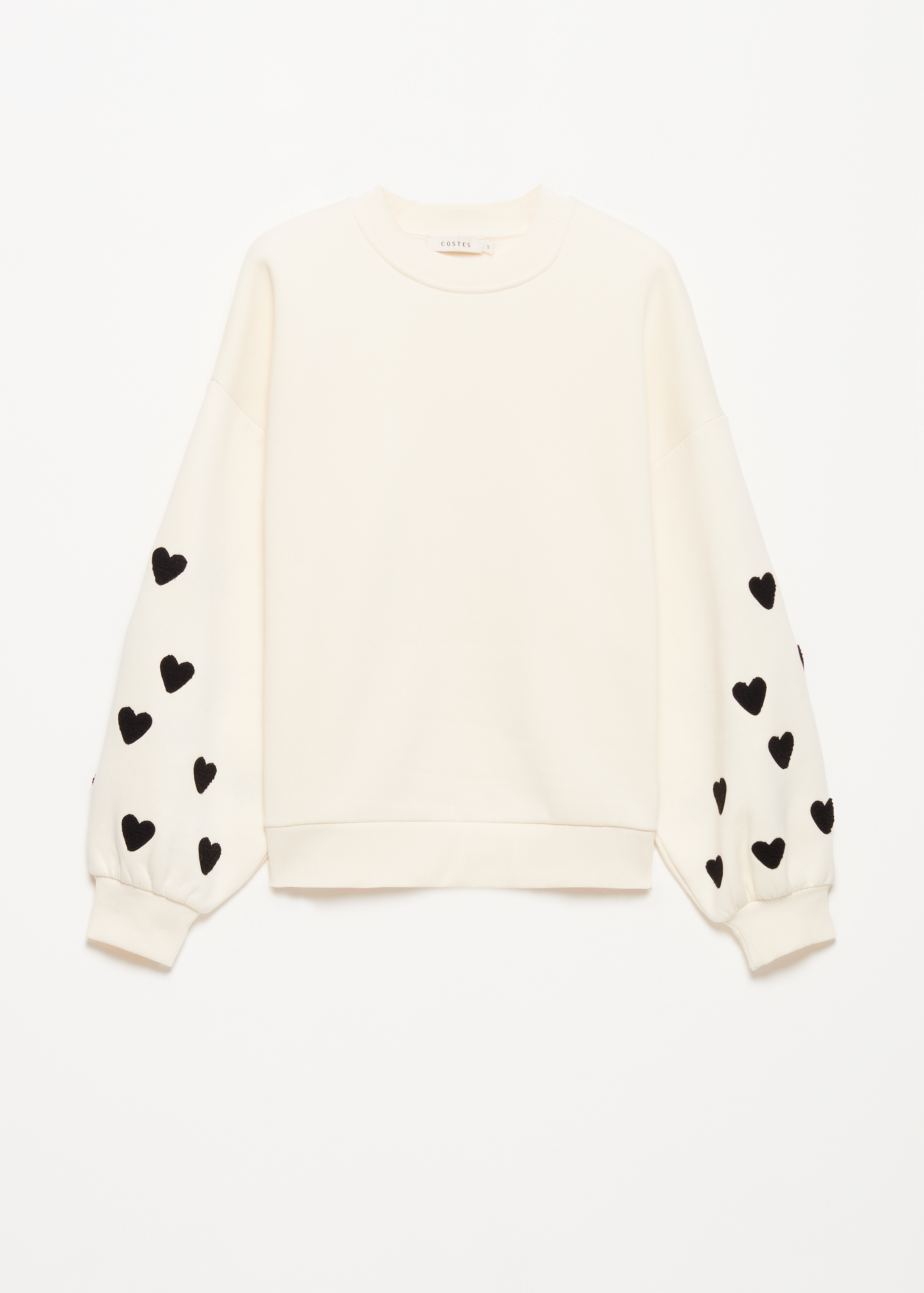 Sweater met hartjes