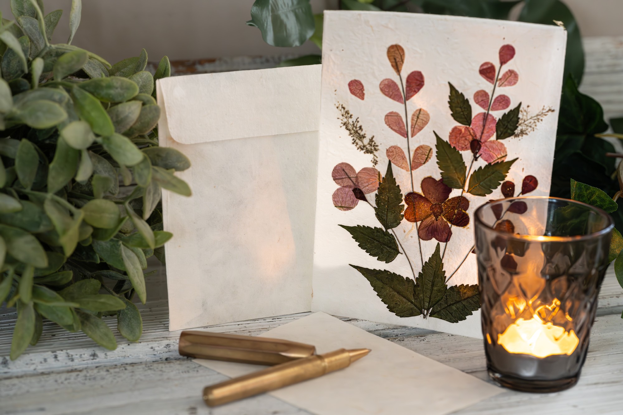 Grußkarte 'Blume', B 12,5 cm, H 18 cm günstig bestellen