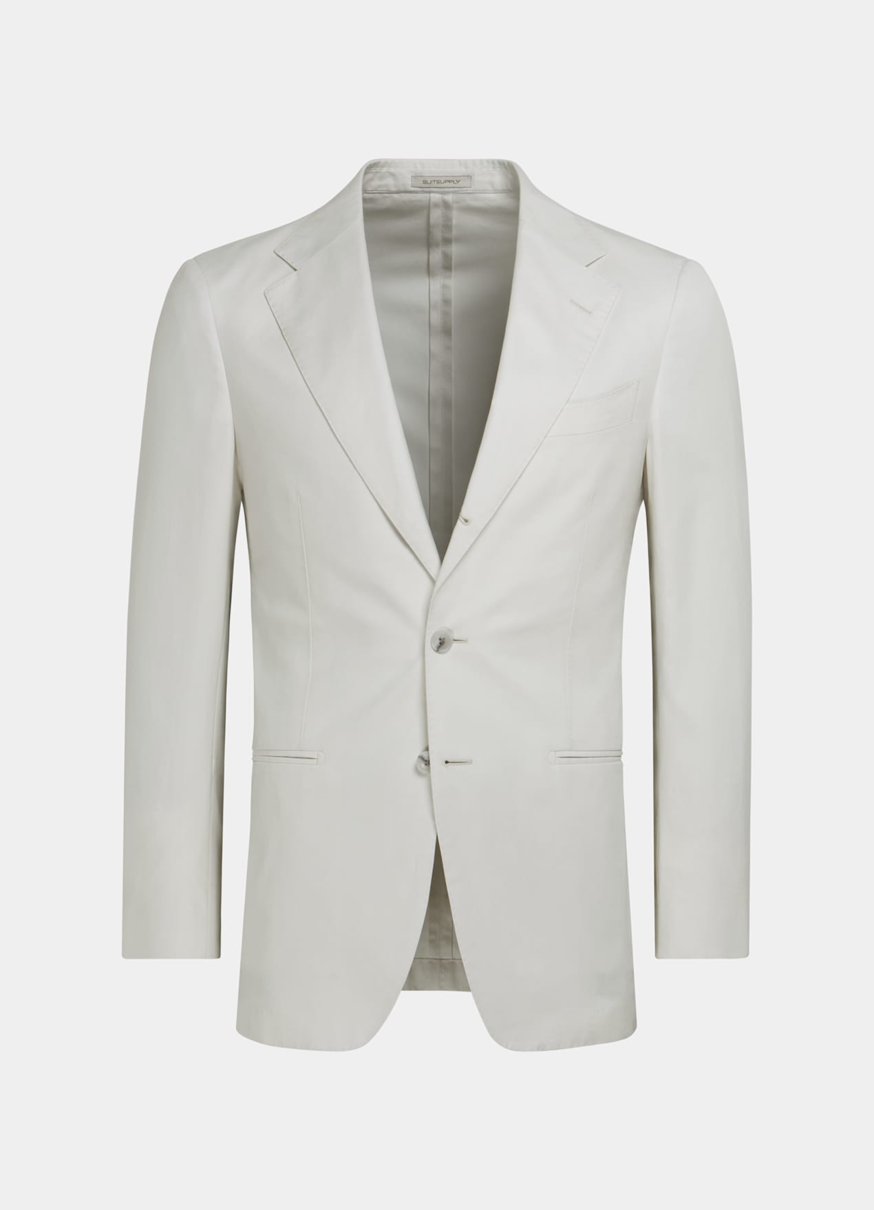 Costume Havana coupe Tailored blanc cassé