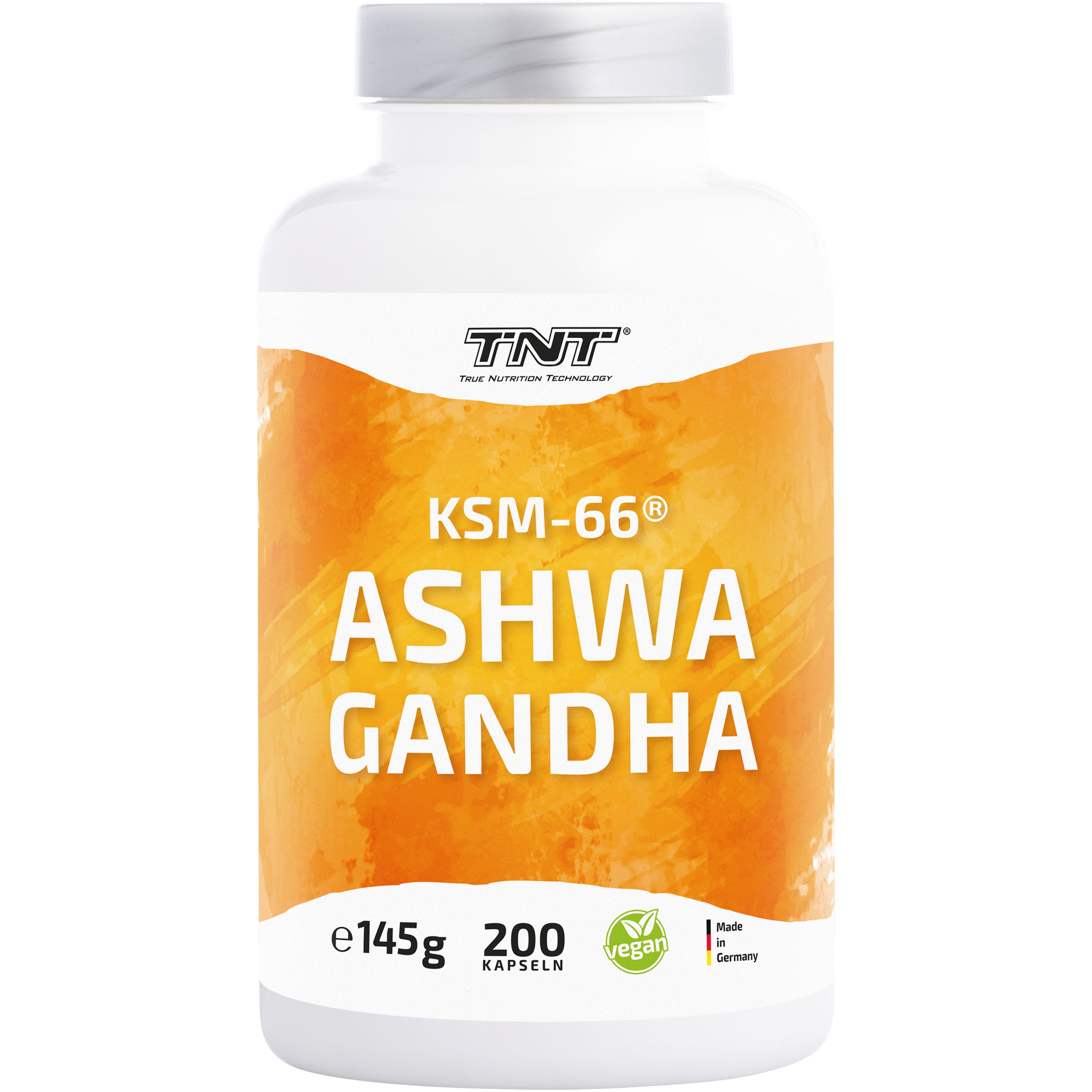 TNT Ashwagandha KSM-66® - hochdosiert: 600mg pro Kapsel