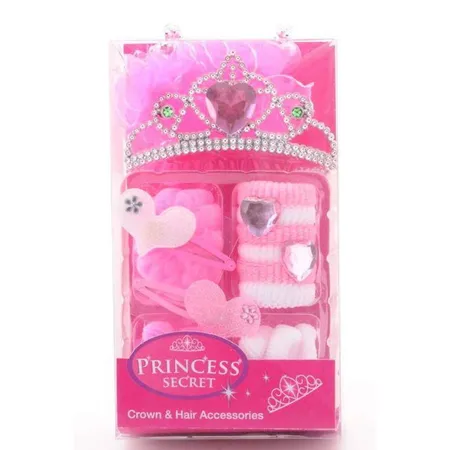 Johntoy Princess Secret Krone und Haarschmuck, sortiert