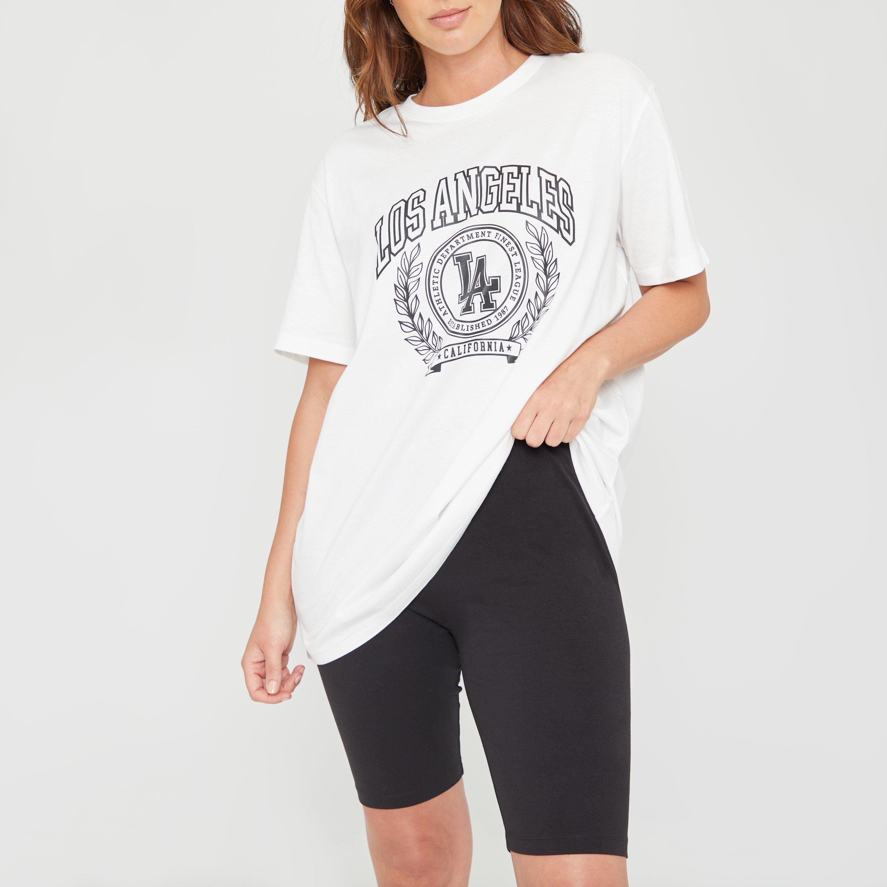 Be You Slogan T and Cycling Short