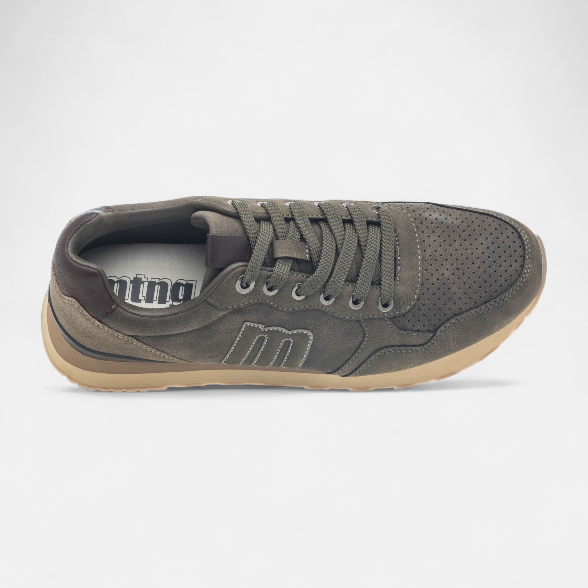 Baskets basses Homme kaki