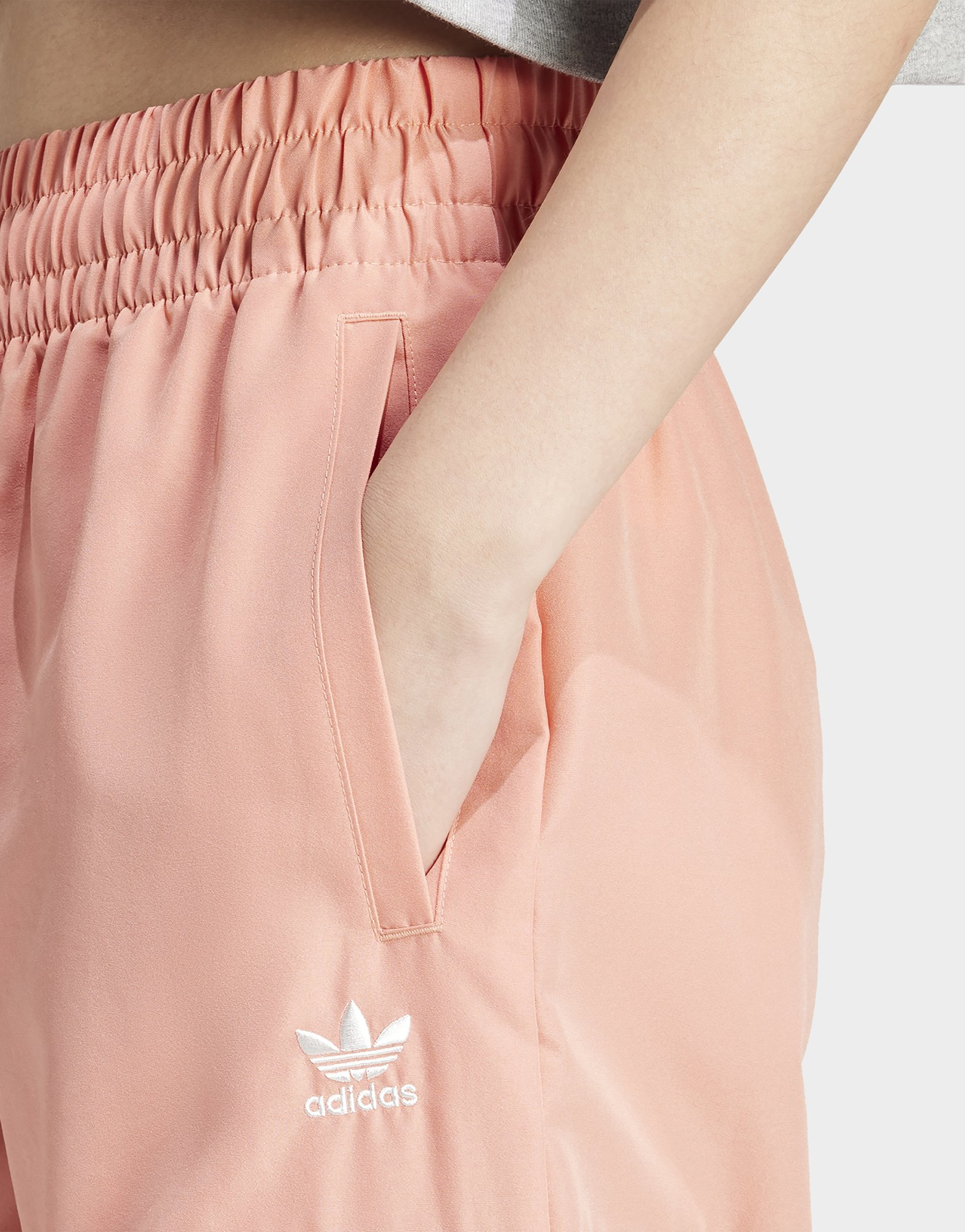 adidas Originals Pantalon Cargo Wide Leg 3 bandes Femme