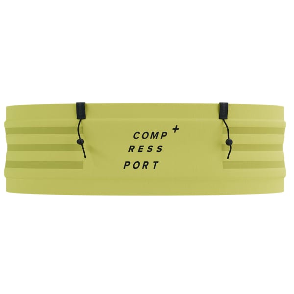 Ceinture porte gourde COMPRESSPORT FREE BELT PRO GREEN SHEEN/BLACK