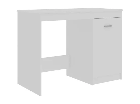 Bureau Blanc 100x50x76 cm Bois d'ingénierie