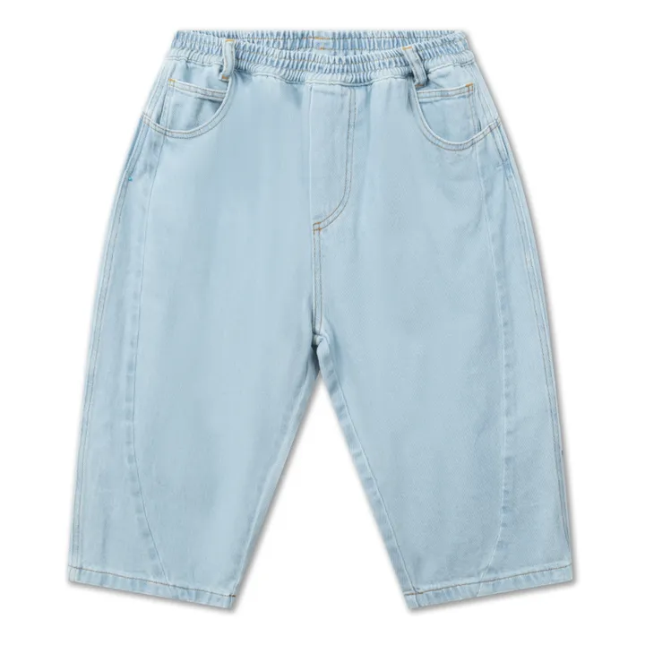 Repose AMS Jean Coton Recyclé Wide | Bleu ciel