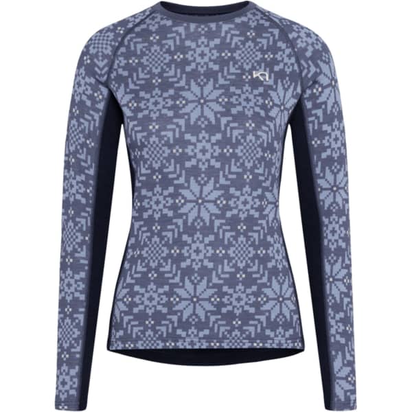 T-shirt thermique KARI TRAA EDITH LONG SLEEVE MOON