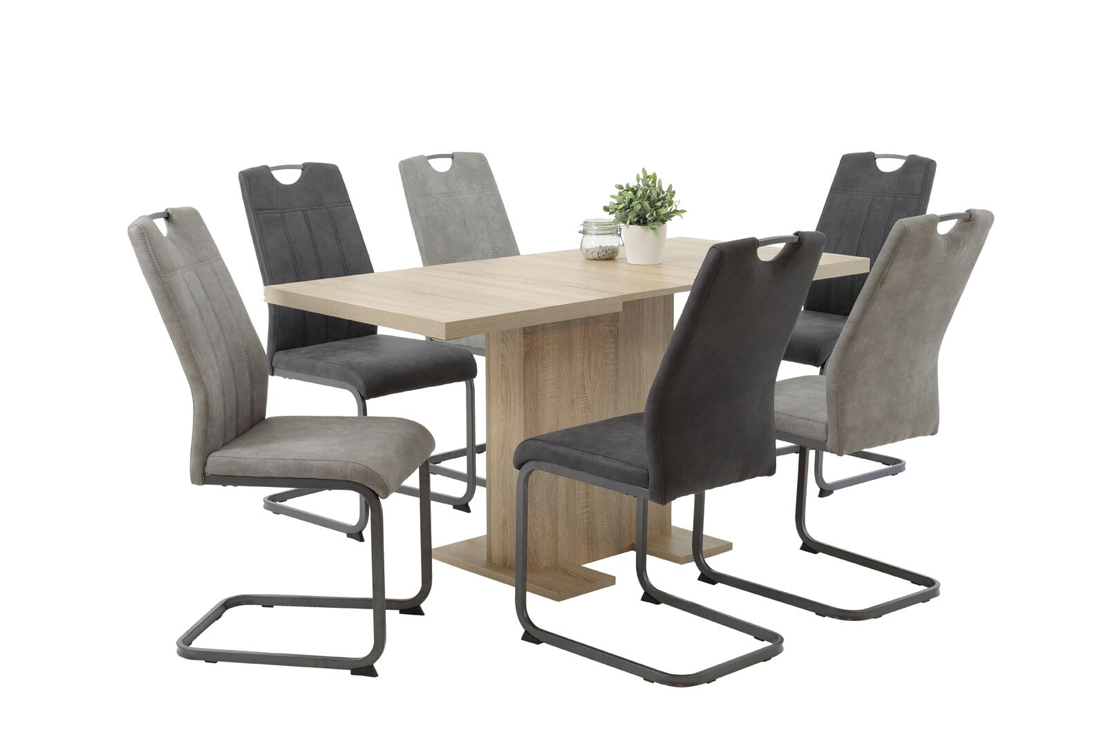 Esstisch BRITT 110-150 x 70 cm NB Sonoma Eiche