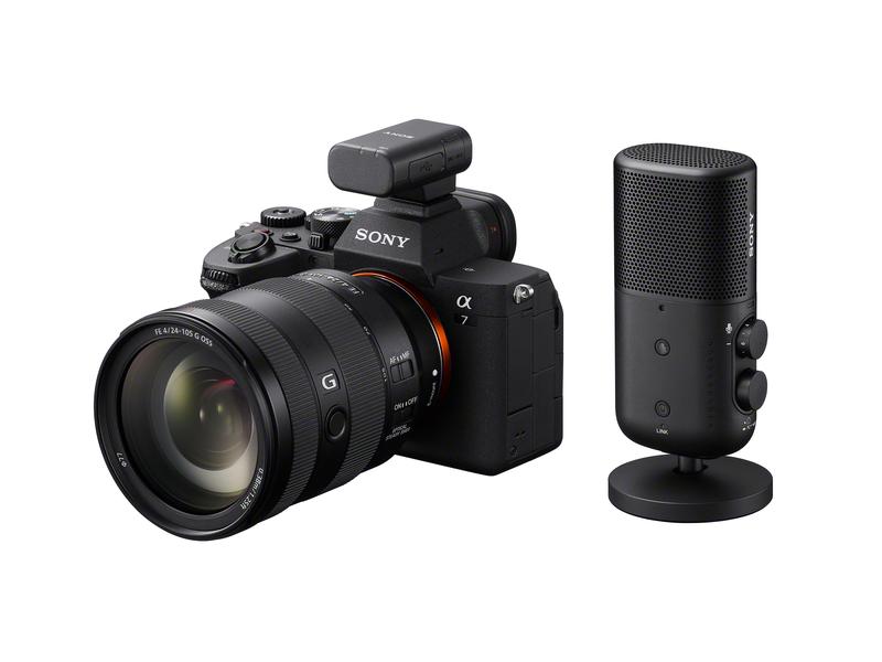 Sony Mikrofon ECM S1 Kompaktes tragbares Mikrofon für hochwertigen Sound