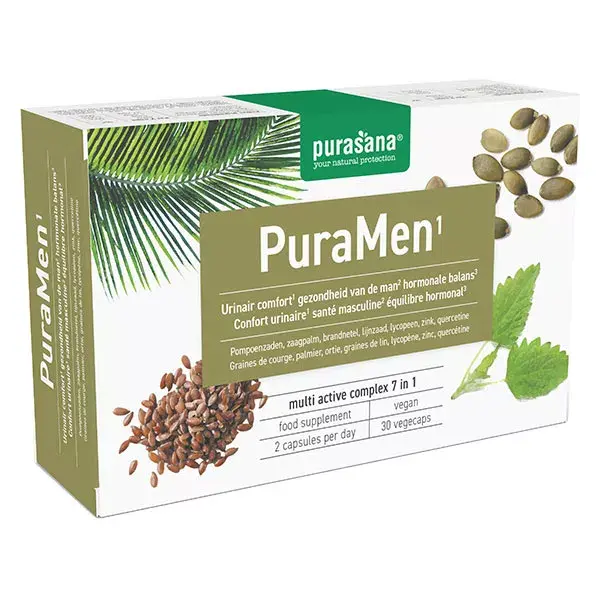 Purasana Vegan PuraMen 30 cápsulas