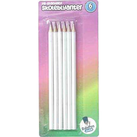 Danpen skoleblyanter 6-pak