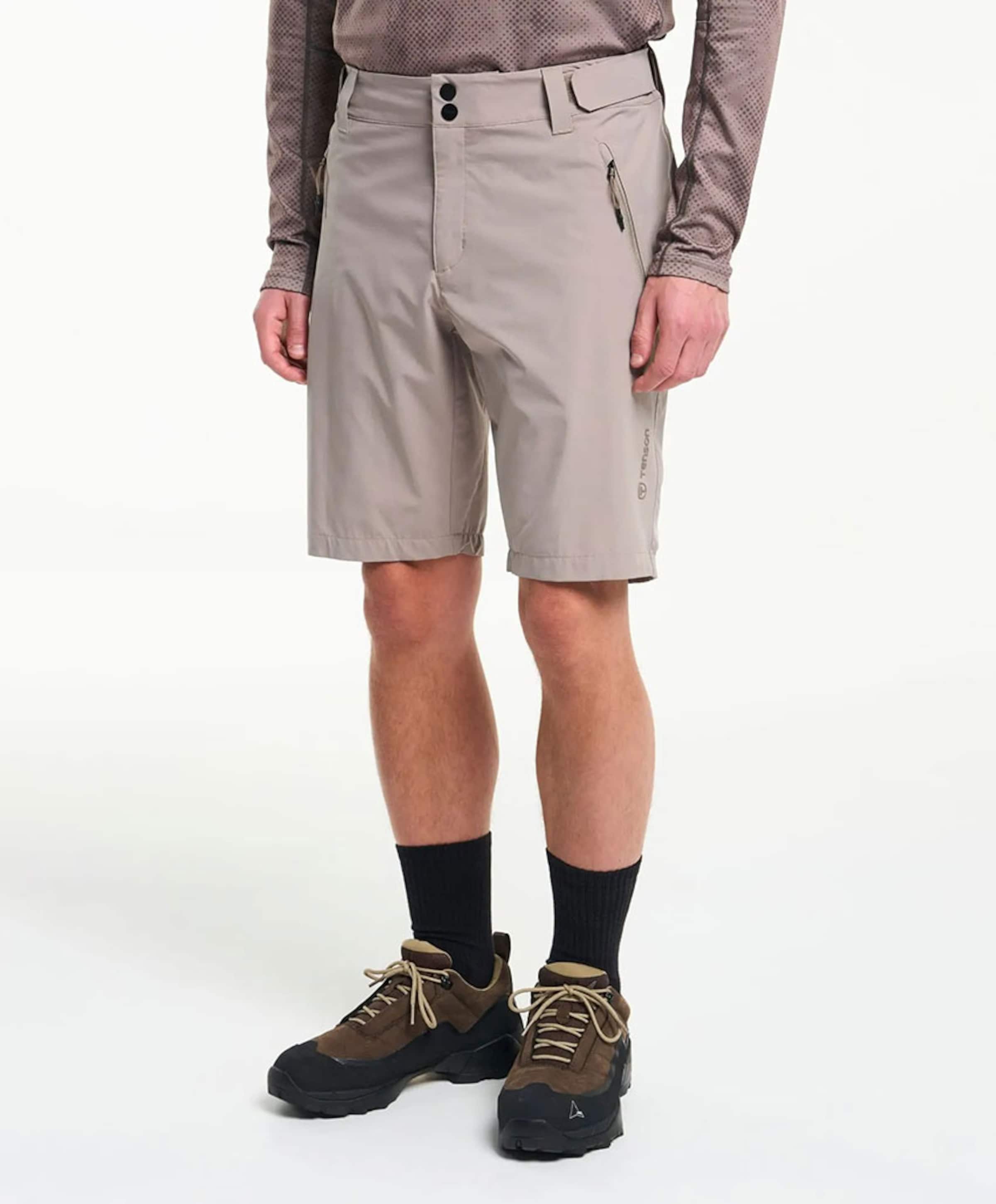 Tenson TXLITE STRETCH MEN heren shorts beige