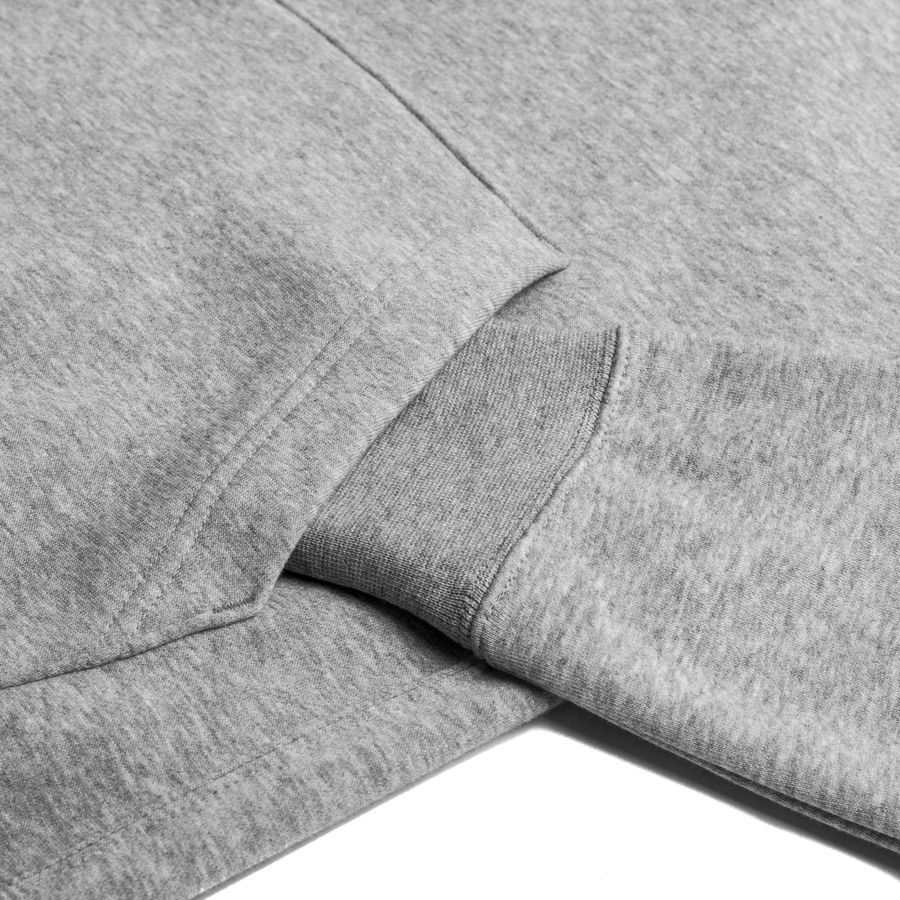 Nike Sweat à Capuche NSW Club - Gris/Argenté/Blanc