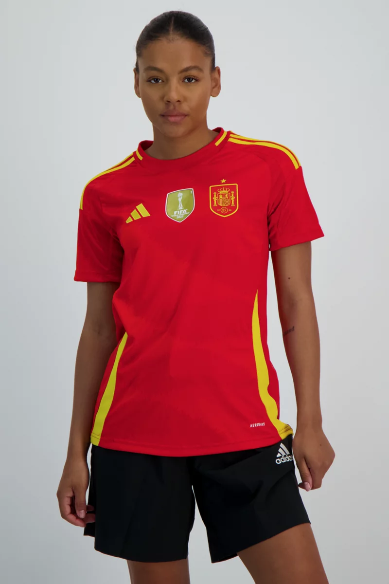 adidas Performance Spanien Home Replica Damen Fussballtrikot EM 2024