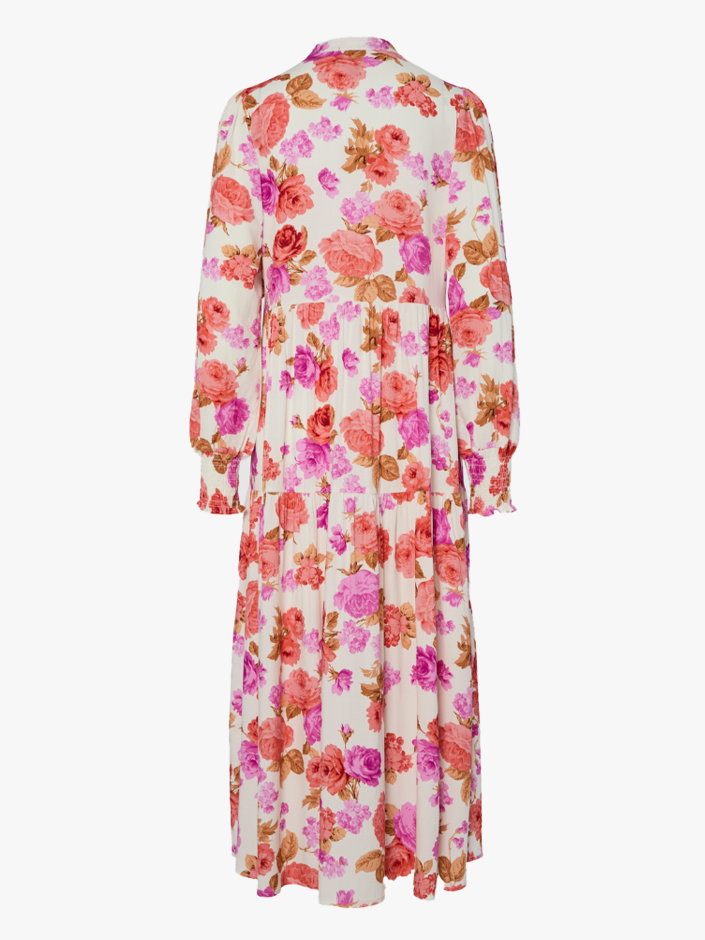 Asina Long Sleeve Long Shirt Dress