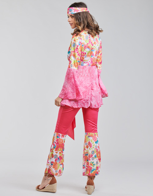 Fun Costumes - COSTUME ADULTE HAPPY DIVA - Multicolore