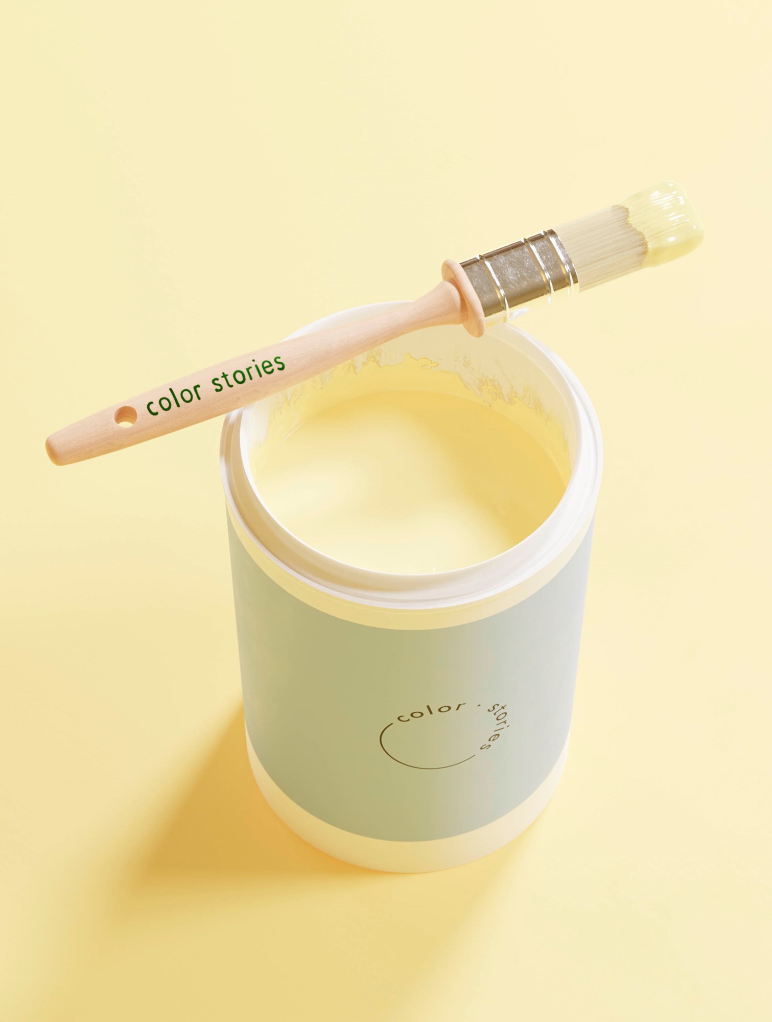 Maling Summer 2000 ml | Akrylmaling. | Lemon | Color Stories