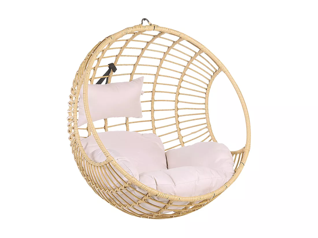 Fauteuil suspendu avec support ASPIO Naturel