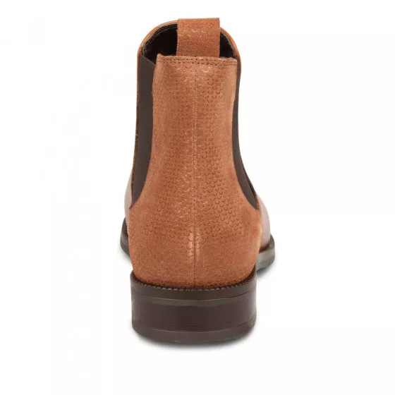 Bottines COGNAC MEGIS ELEGANT