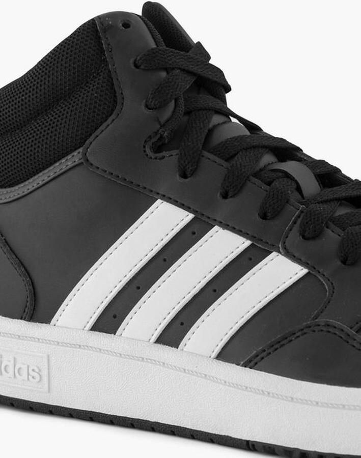 Adidas SPORTSWEAR Hoops 3.0 Mid Sneakers Core Black Ftwr White Grey Six