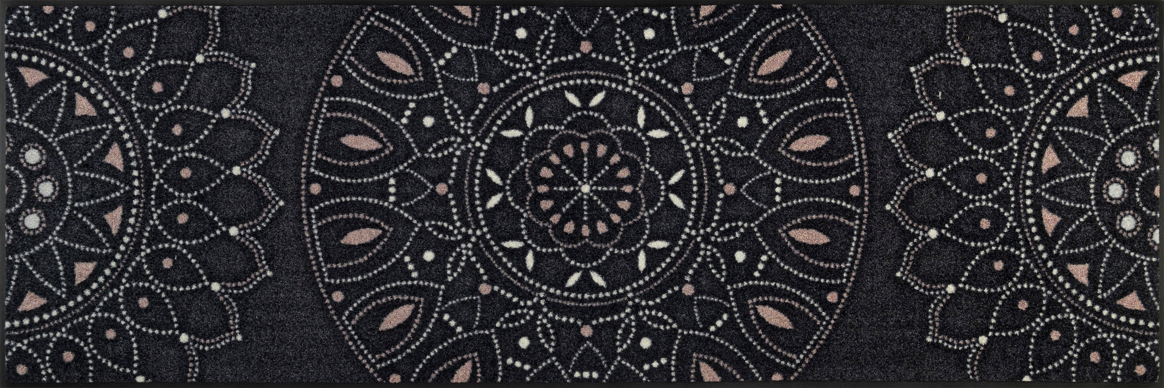 wash+dry by Kleen-Tex Läufer »Purnima« rechteckig 7 mm Höhe Schmutzfangläufer, Mandala Motiv, rutschhemmend, waschbar