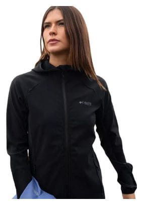 Polaire à Capuche Femme Columbia Spectre Ridge Noir