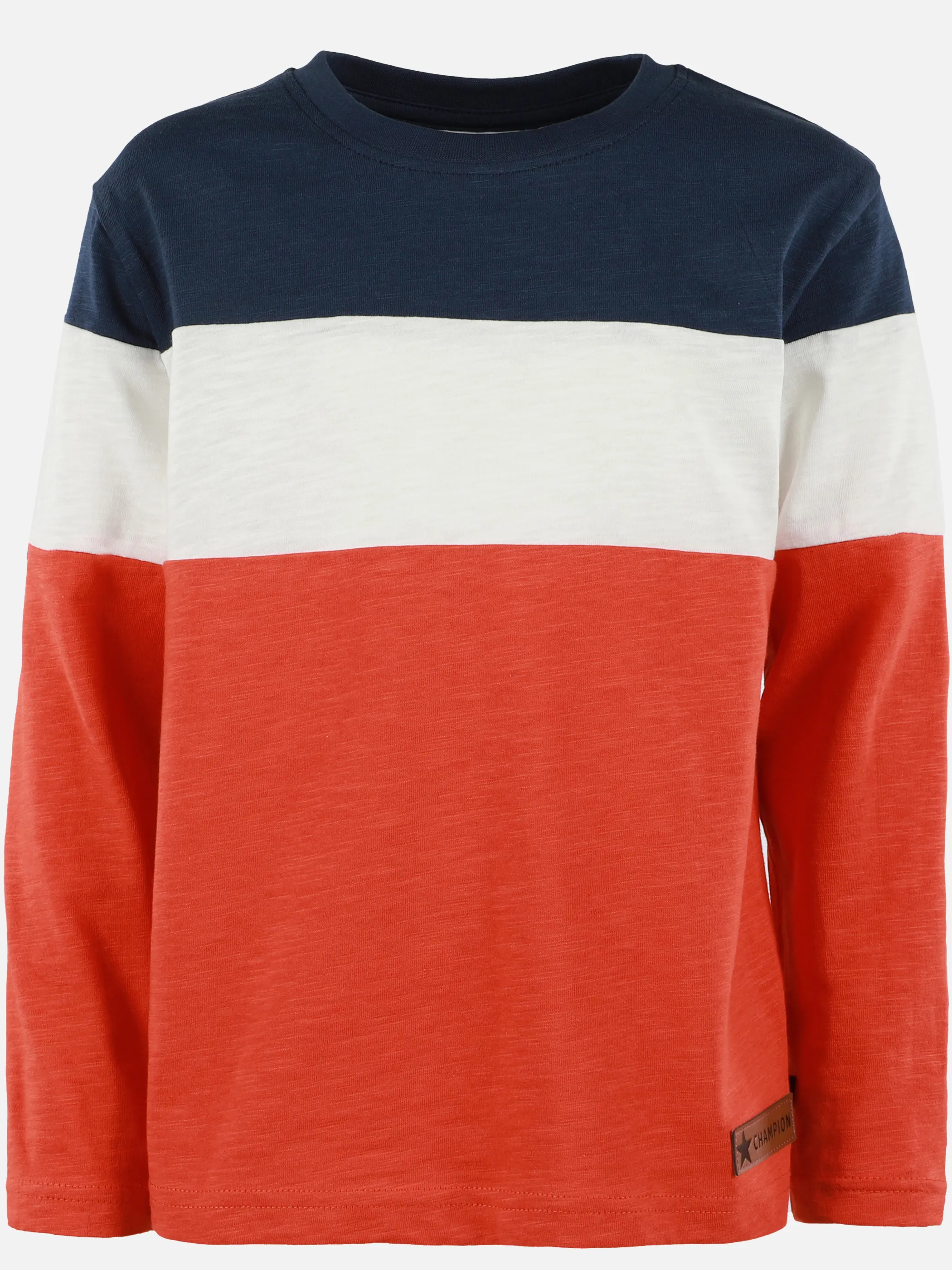 Jungen Shirt mit Blockstreifen