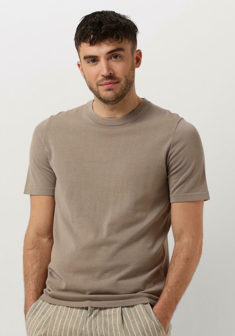 DRYKORN beige drykorn t-shirt valentin