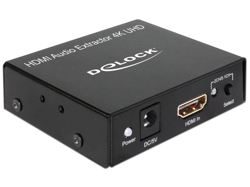 Delock Audio Extraktor HDMI 5.1 4K Delock HDMI Audio Extractor 4K 30 Hz