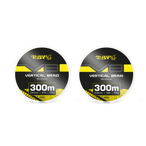 Tresse silure Black Cat V8-Line (300m)