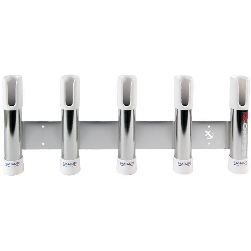 Porte Canne Seanox Inox Embout Fendu 5 Cannes